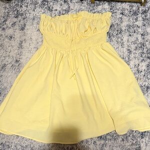 SHEIN Sunny Yellow Kids Dress